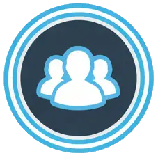 Group of people icon representing global diabetes population